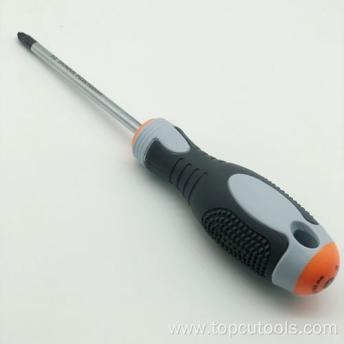 Screwdrivers with Three Color Handle Cr-V Blade